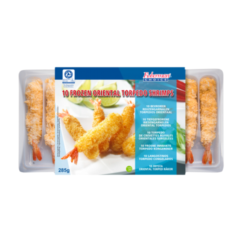 Fisherman's Choice Torpedo Shrimps 10 Stück 285g