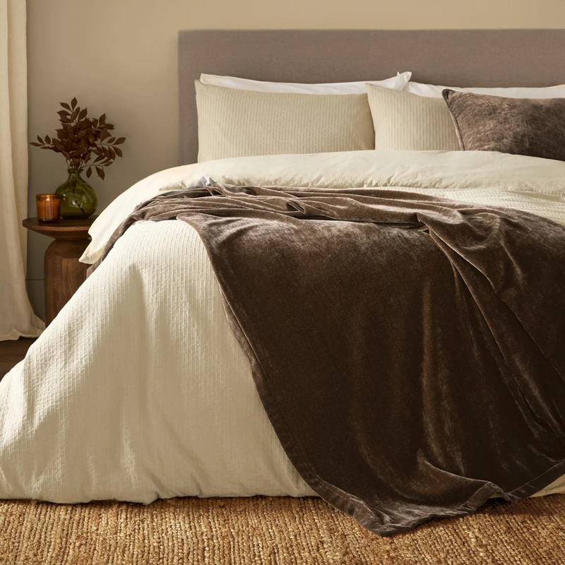 Yard Throw Heavy Chenille Brown 130X180cm - Image 5