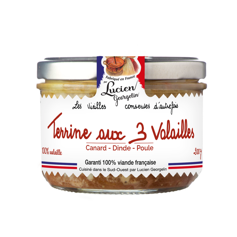 LUCIEN GEORGELIN Rillettes de poulet - 220 g