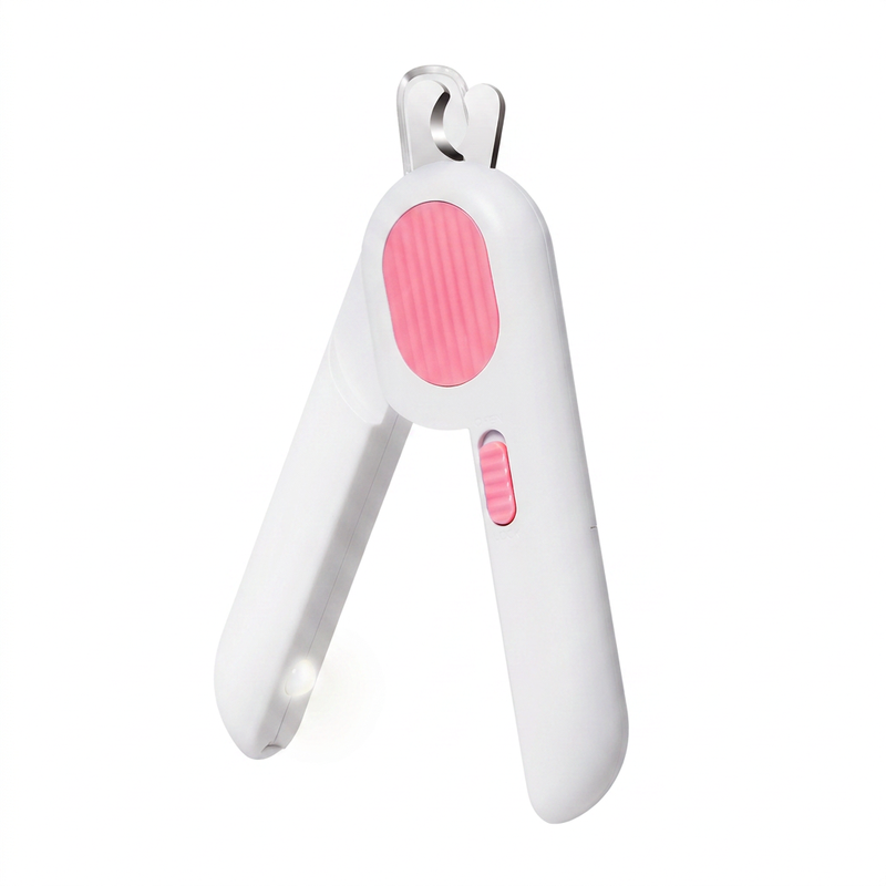 Petgravity Effortless Pet Hair Trimmer, Pink, LED Lights, For All Ages Cats & Dogs