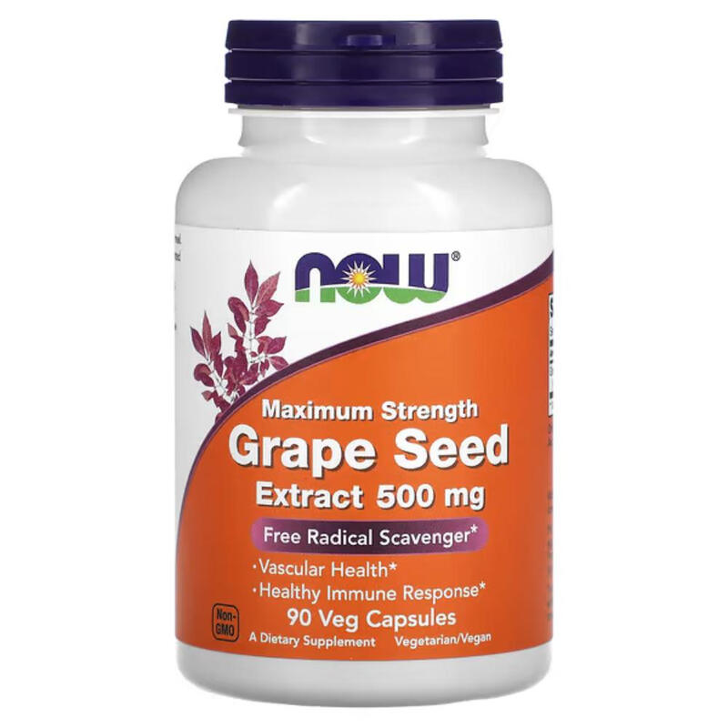 Grape Seed Extract Antioxidant 500 mg - 90 Vegan Capsules