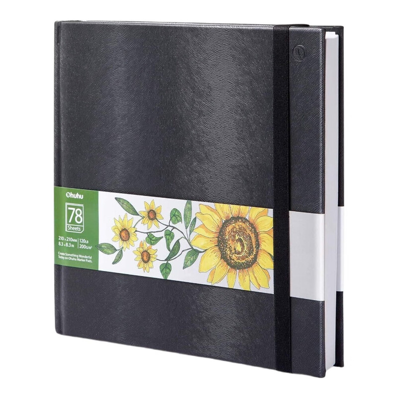 Markers Alcohol Marker Pad, 200GSM, 78 Sheets, 210mm×210mm