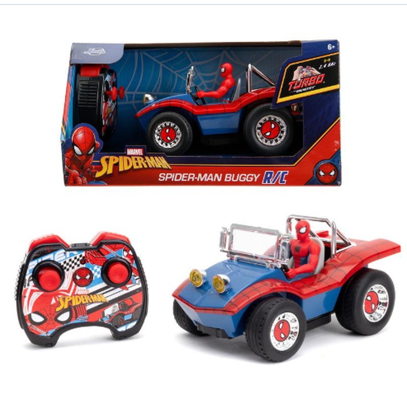 Jada Toys Marvel Spider-Man Remote Control 1, 24 Scale Buggy