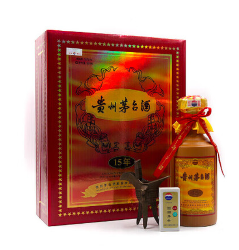 53% Acl./Vol KWEICHOW MOUTAI CHIEW (15) 500ML *1 Bottle Chinese Baijiu 53%vol 500ml十五