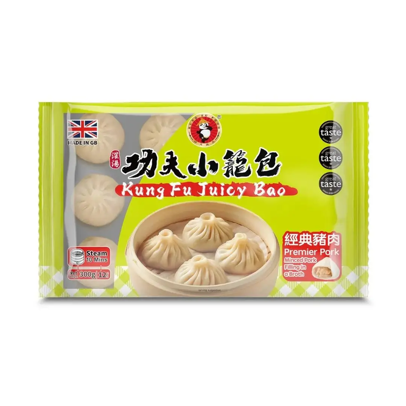 KUNGFU Juicy Bao Premier Pork 300g