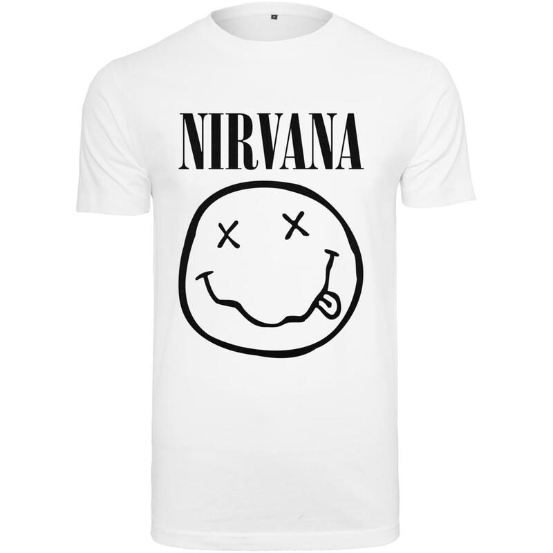 Merchcode Nirvana Lithium Tee T-Shirts weiß