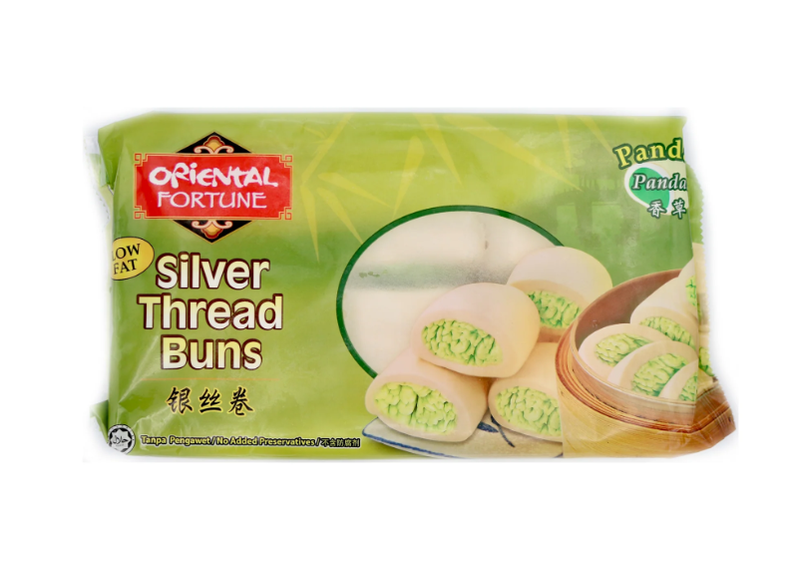Fortune Silver Thread Buns - Pandan Flavor 360g