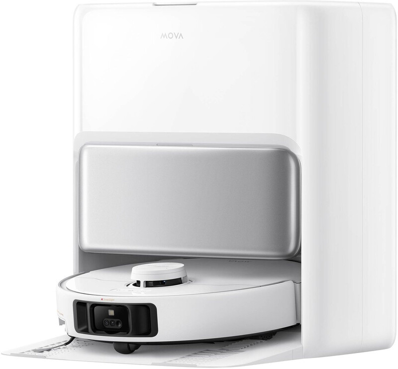 Mova P50 Pro Ultra Saugroboter mit Wischfunktion, 19.000Pa Saugkraft, 75℃ Hei?wasser-Moppw?sche, automatische Reinigung, automatische Entleerung, automatische Nachfüllung, Hindernisvermeidung