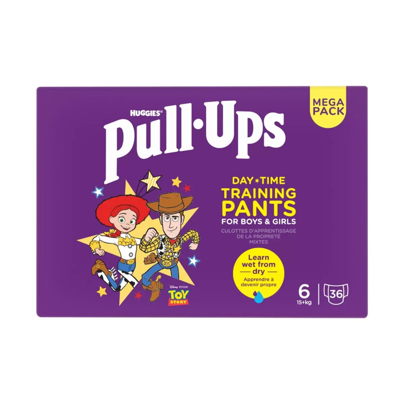 Huggies Pull Up Unisex Daytime - Size 6 - 36 Pack