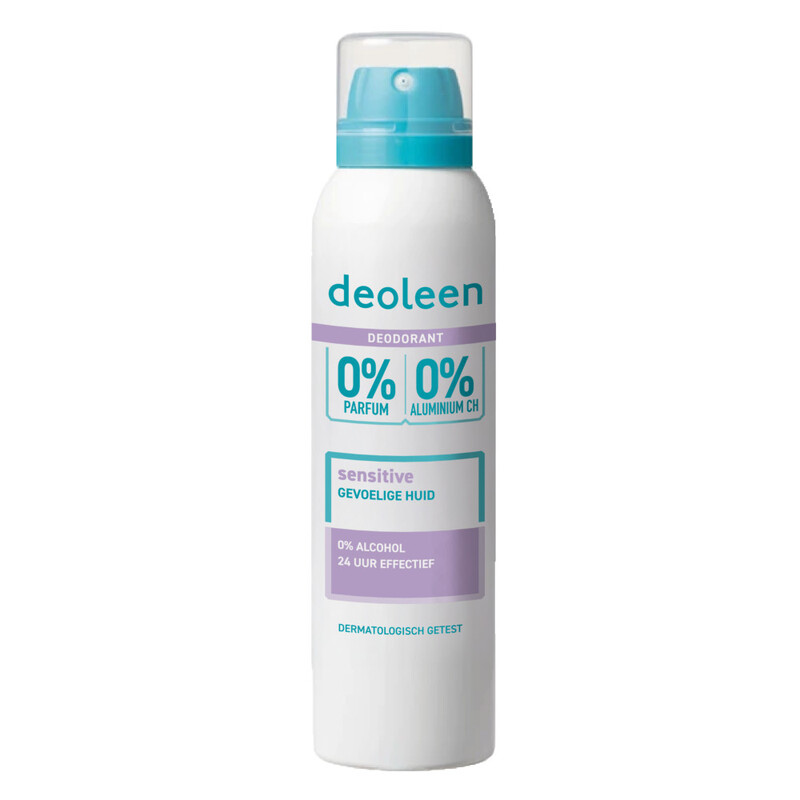 DEOLEEN 0% Deodorant aerosol sensitive 150 ml