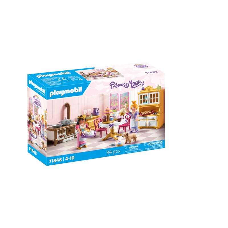 PLAYMOBIL Prinzessin Magische Königliche Küche: Märchen-Spielset für kreative Rollenspiele ab 4 Jahren