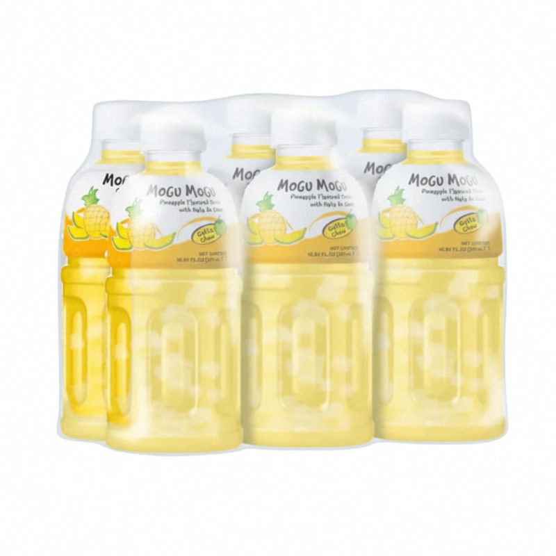 Mogu Mogu Pineapple Coconut Drink With Nata De Coco 320Ml * 6Pcs