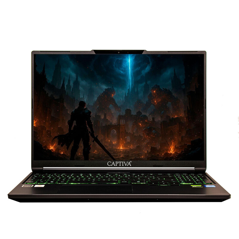 Captiva Power Starter 14" Laptop: AMD Ryzen 7, 16 GB RAM, 500 GB SSD, Windows 11 Home, im eleganten Design Farbe R94-501GE