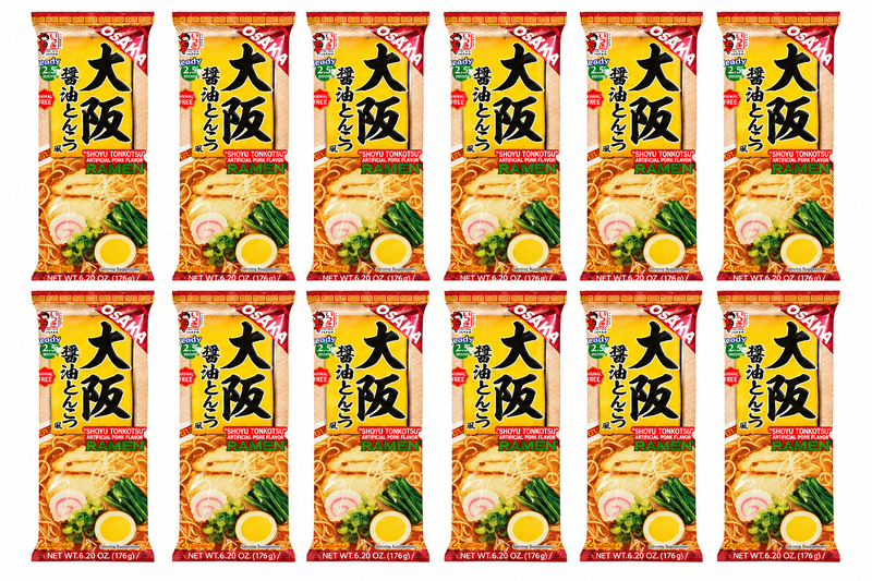 ITSUKI Osaka Ramen Shoyu Tonkotsu Smaak 176 g × 12
