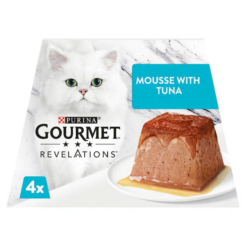 Revelations Mousse Cat Food Tuna 4 X 57g