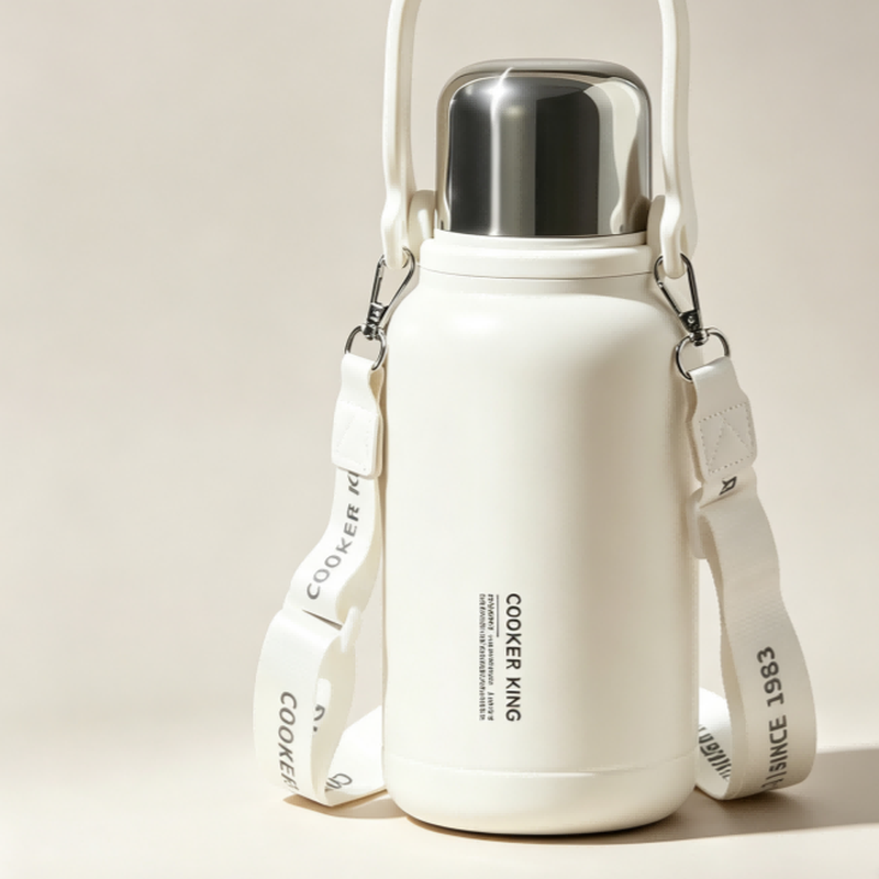 Winter Sunshine Collection Portable Thermal Jug 1.2L – Warm White