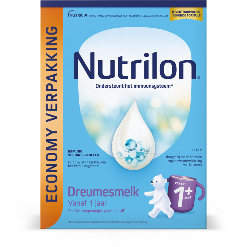 Nutrilon Dreumesmelk 1+ jaar 600 GR