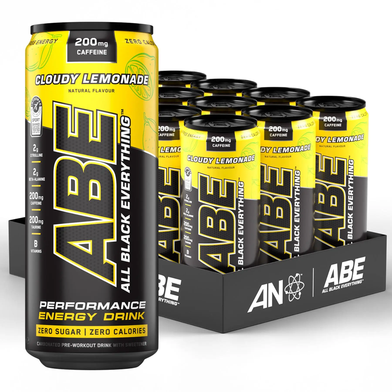 ABE Energy Drink Cloudy Lemonade - 12 x 330 ml
