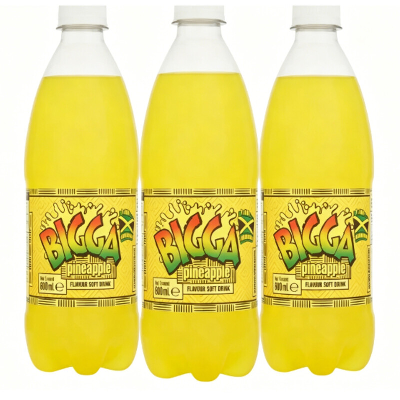 BIGGA Pineapple 600ml x 3pcs