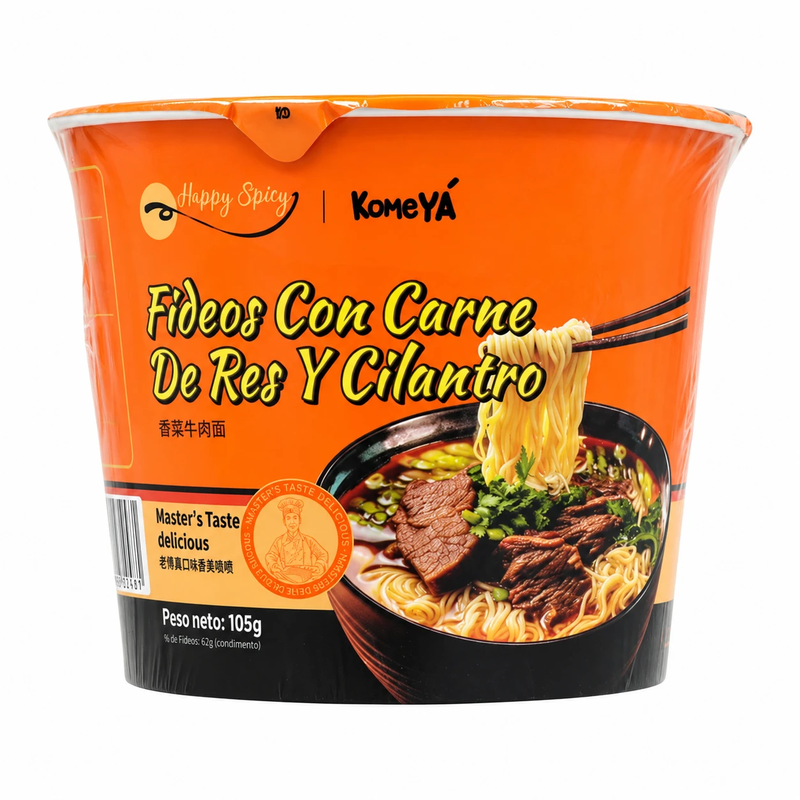 KOMEYA Würzige Rindfleisch-Nudeln (Becher) 112 g