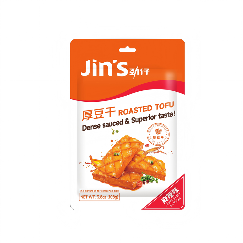 Roasted Tofu Snack Hot and Spicy Flavor 108g