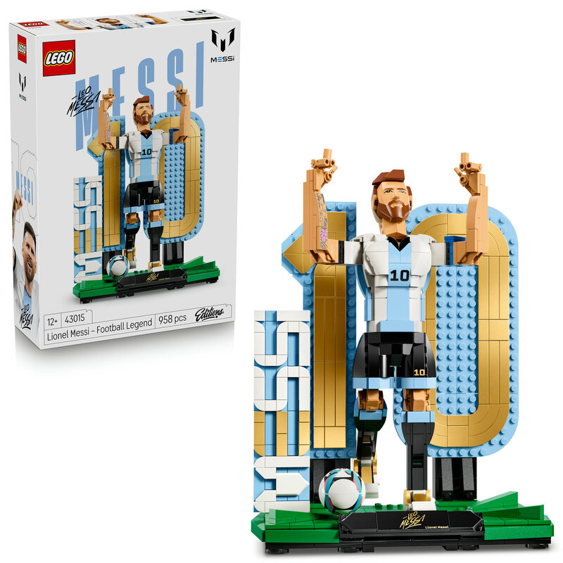 LEGO Editions Football 43015 Lionel Messi – Voetballegende