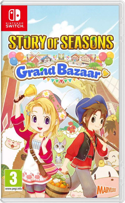 Story of seasons grand bazaar - switch