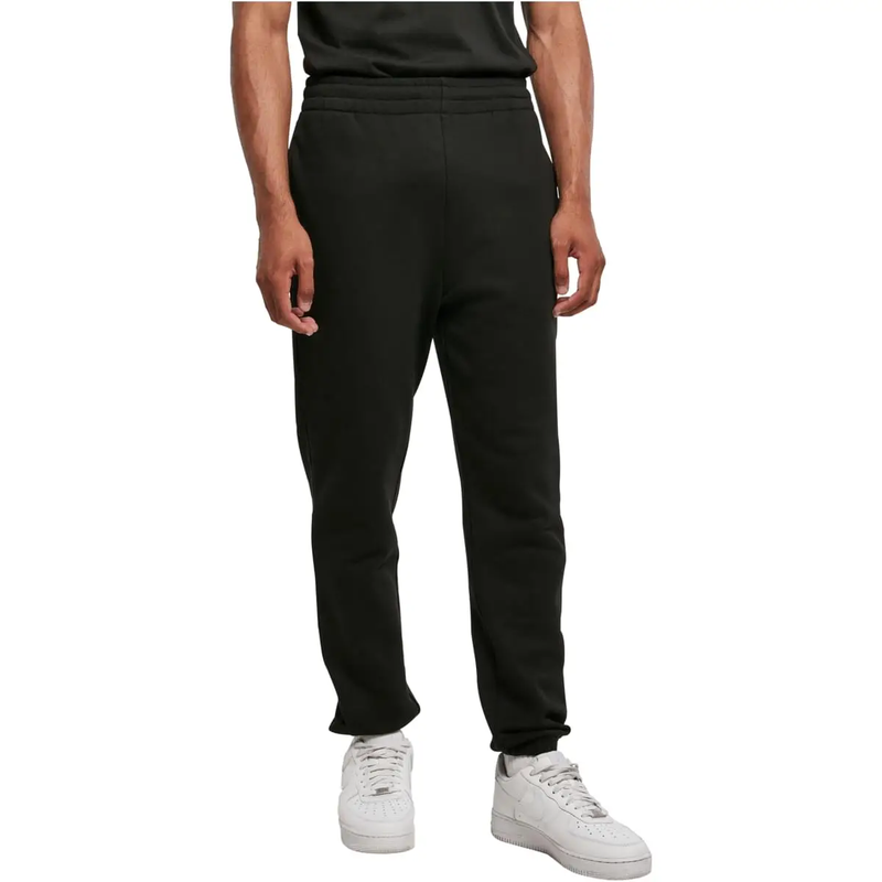 Urban Classics extra dikke sweatpants broeken - sweat zwart XL