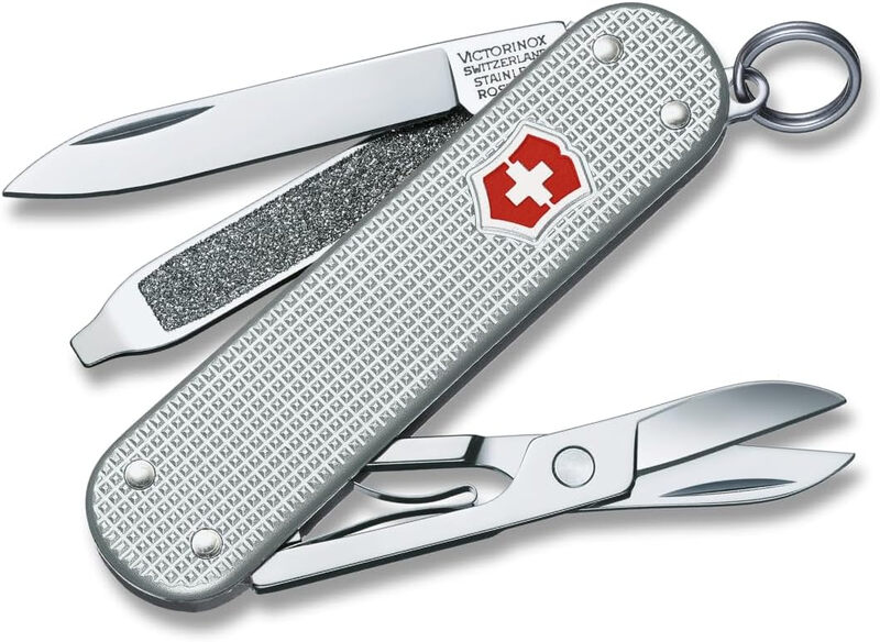Victorinox Classic Alox Zakmes - Zilver, 7 cm