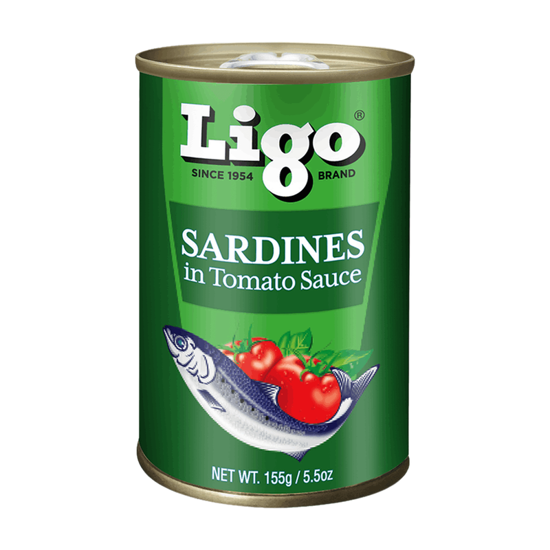 Ligo Sardines In Tomato Sauce 155G