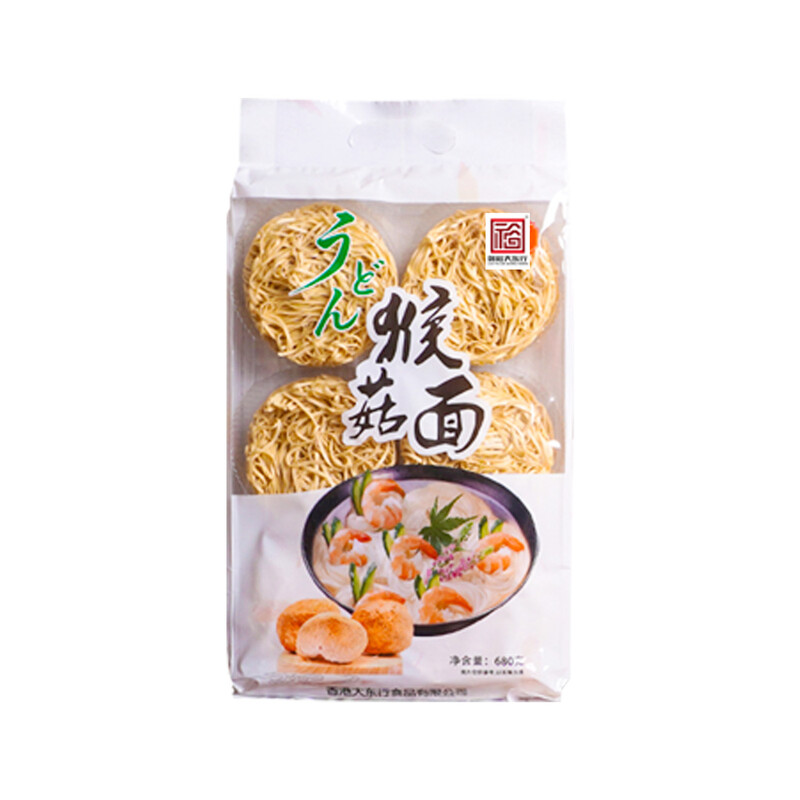 Liu Yu Da Dong Hang nicht frittierte Weizennudeln, Shiitake-Geschmack, 680 g