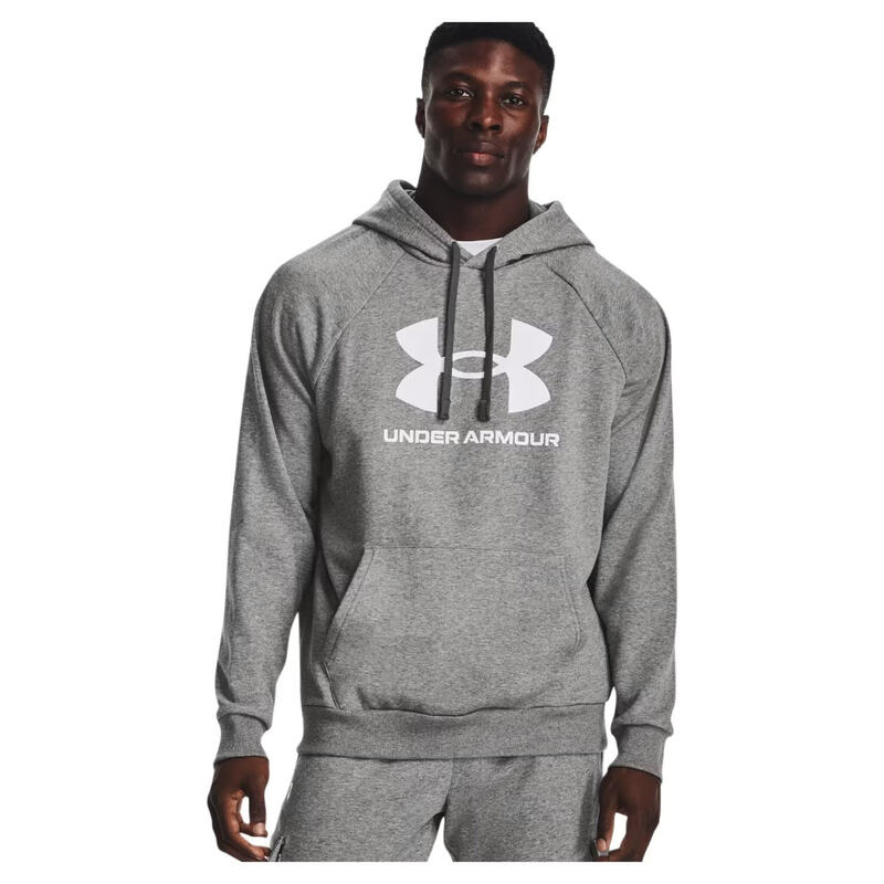 Under Armour Heren Ua Rival Fleece Logo HD Grijs Rival Collectie S