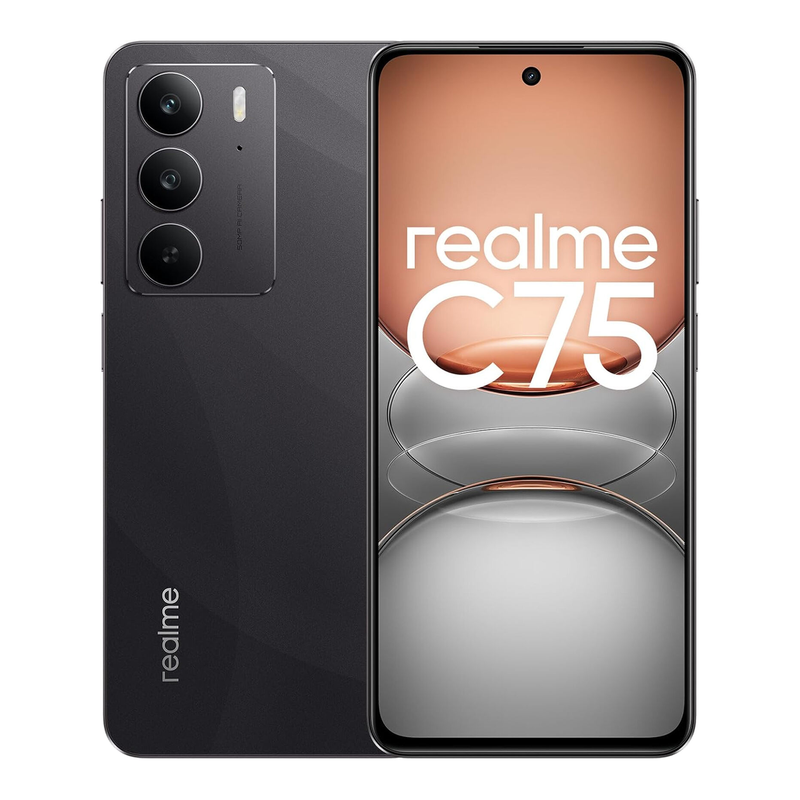 Realme C75 - 256GB - Storm Black