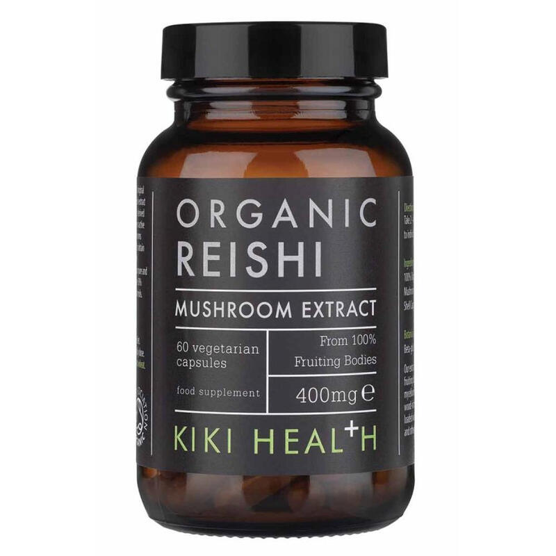 Reishi Mushroom Extract Capsules 400 mg Vegan - 60 Capsules