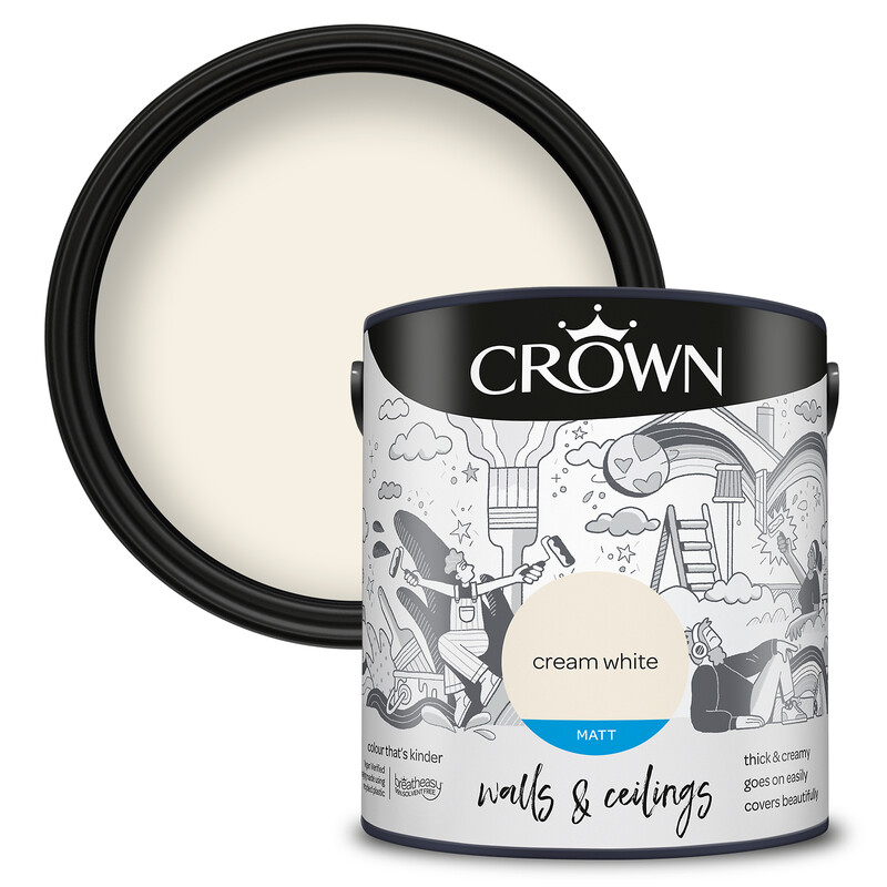 Matt Emulsion Cream White 2.5L