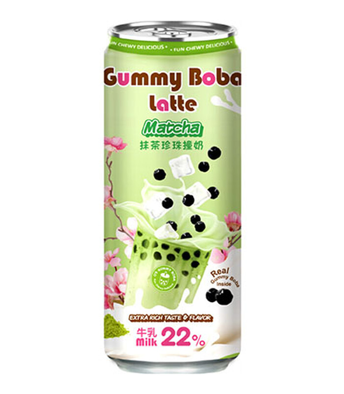 歐比特珍珠奶茶-抹茶(罐)470ml