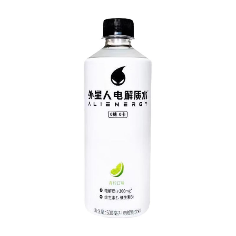 Chi Forest 【Cooling】【Hydration】Chi Forest Alien Electrolyte Water, Lime Flavor, 500Ml