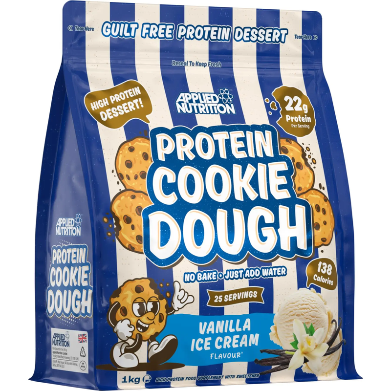 Protein Cookie Dough Vanilla Ice Cream - 1 kg