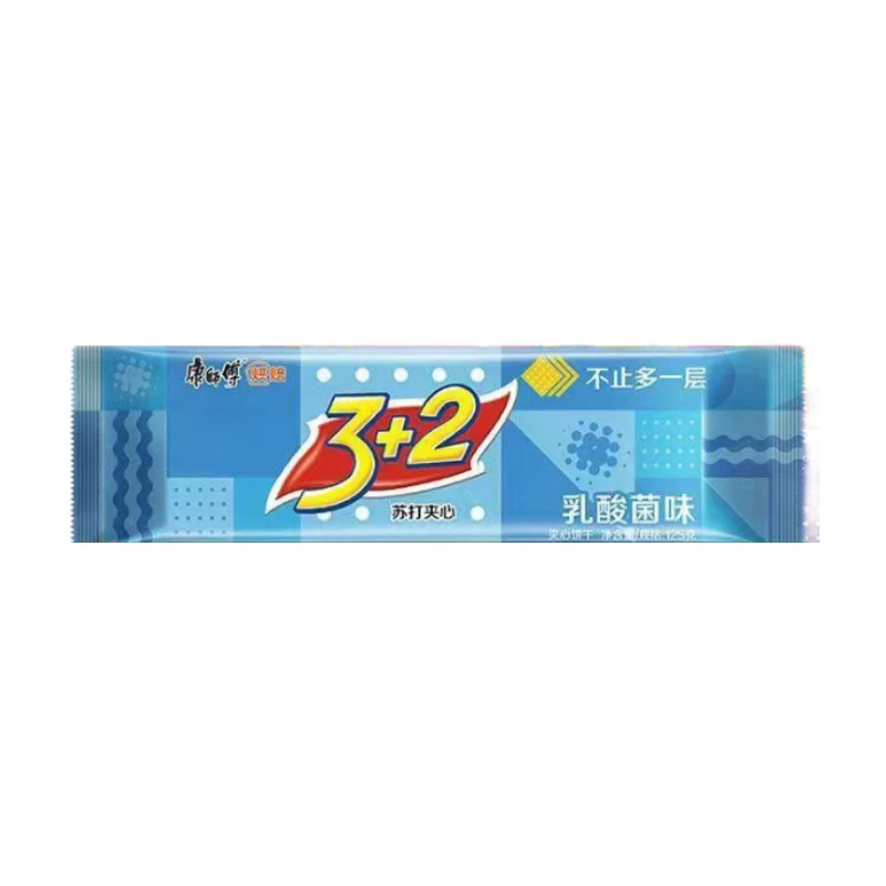3+2 Soda Sandwich Crackers Lactobacillus Flavour 125g
