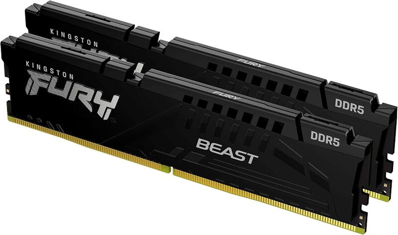 Kingston Technology FURY Beast 32 Go 6000 MT/s DDR5 CL30 DIMM (Kit de 2) Noir EXPO