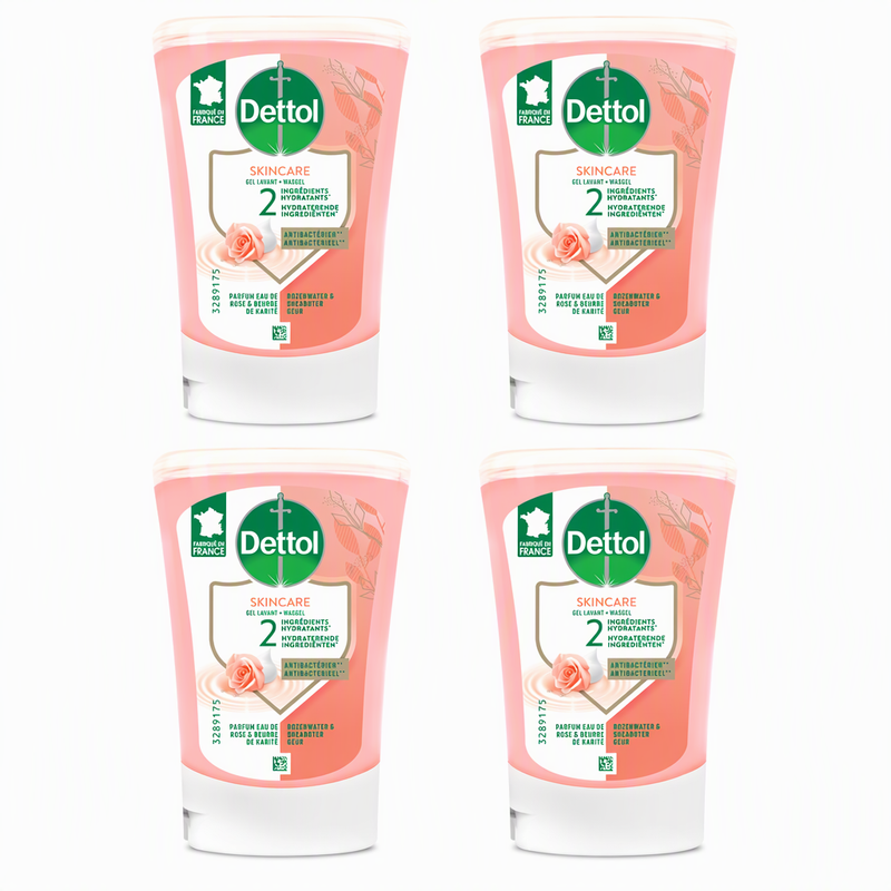 Dettol No-Touch navulling sheaboter 250 ml (4-pack)