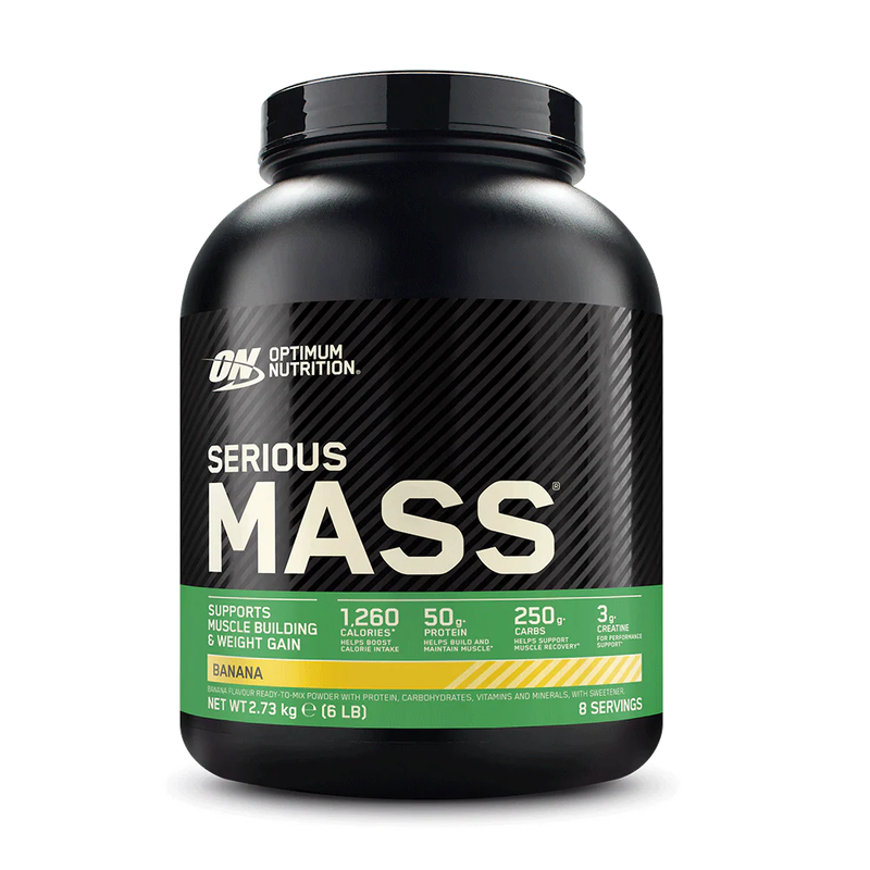 Serious Mass Weight Gain Support Banana Powder Flavour - 2.73kg