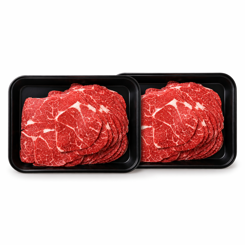 Dun Gesneden Rundernek Sukiyaki Hotpot (2 mm) – 2 x 500 g