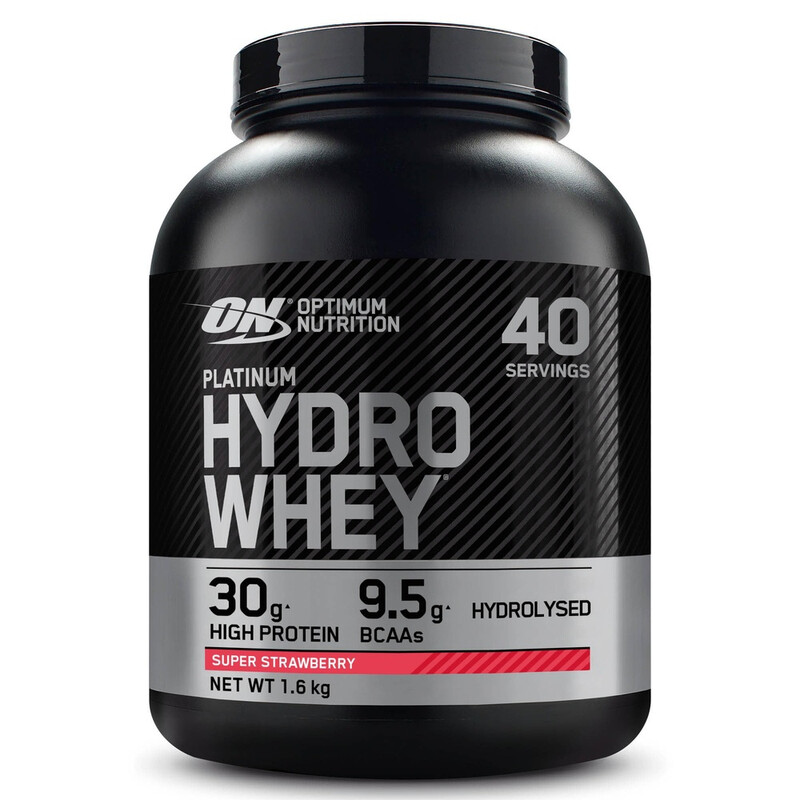 Optimum Nutrition Platinum Hydrowhey - 1600 g - Super Strawberry