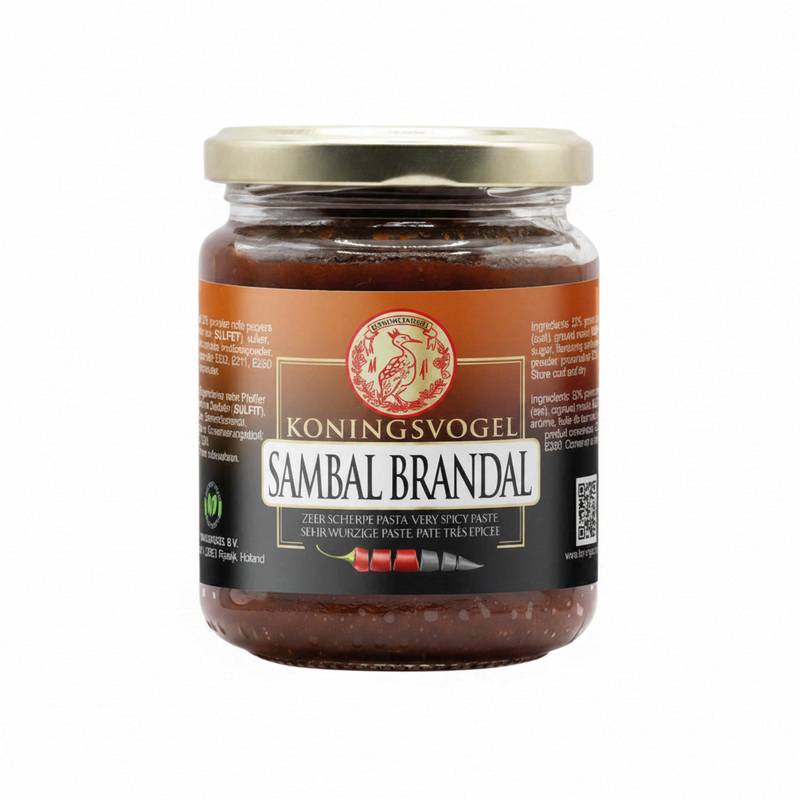 Koningsvogel Sambal Brandal 280 g Extra Scharfe Chilipaste