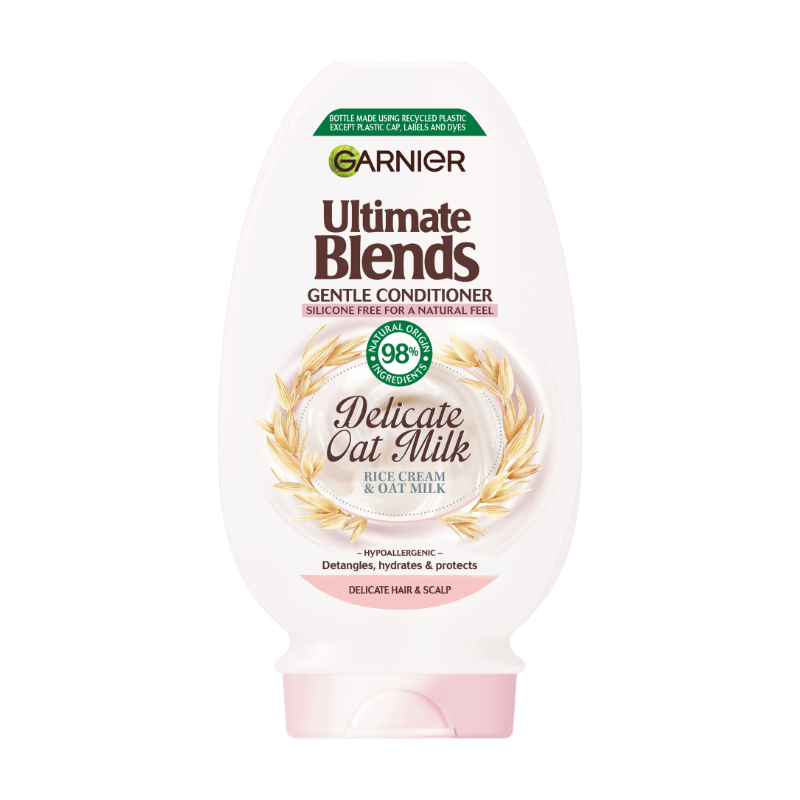 Garnier Ultimate Blends Delicate Oat Milk Conditioner 400ml - Pack of 6 - Image 8