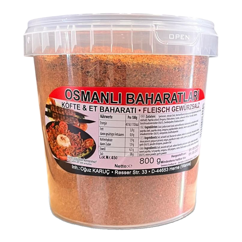 Osmanli kruidenmix voor gehaktballetjes en vlees 800 g