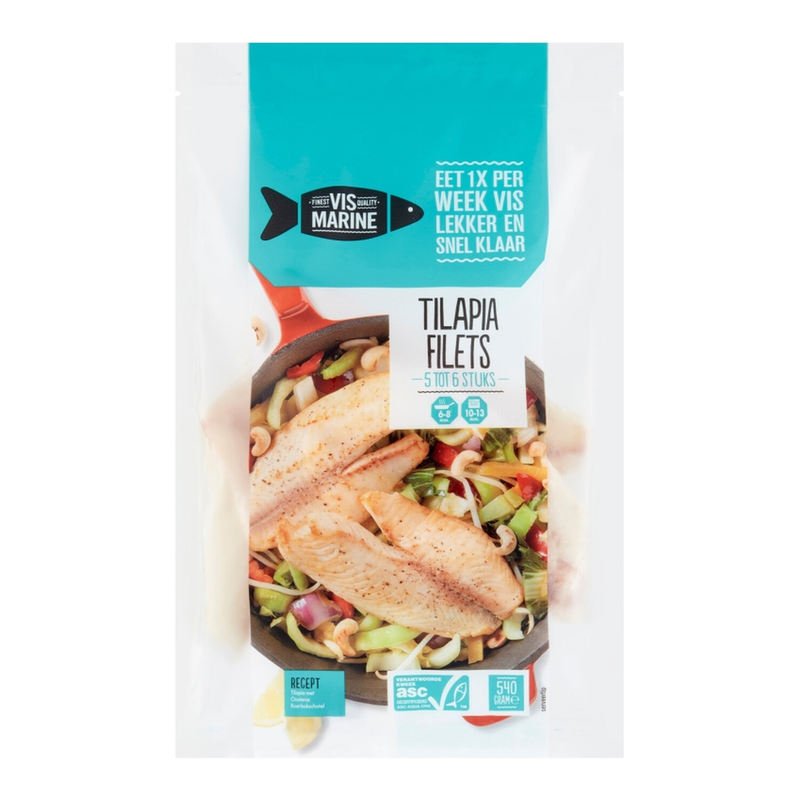 Vismarine Tilapia Filets - 540 g