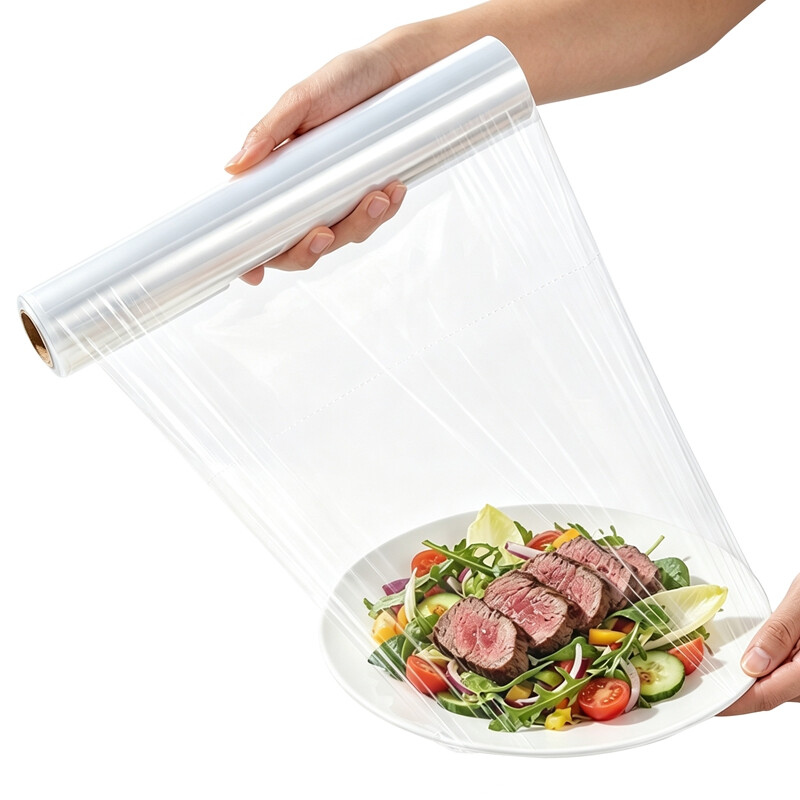 Maxcook voorgeperforeerde vershoudfolie rol 30 cm x 90 m