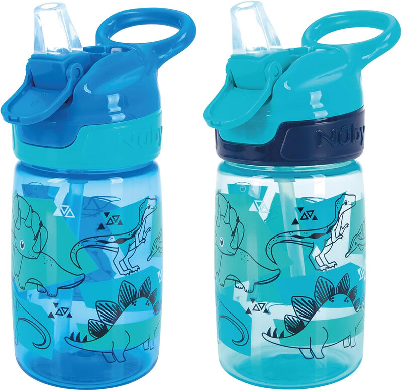 Nuby Lot de 2 Dinosaures Incredible Gulp